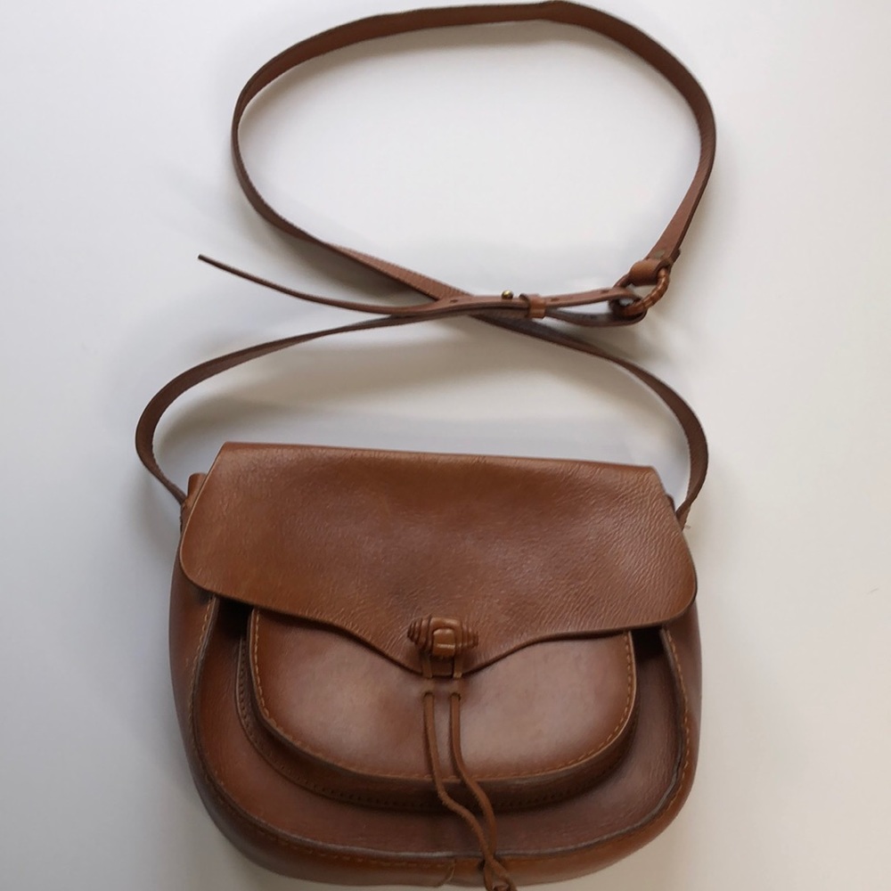 MADEWELL Saddle Leather Crossbody Bag